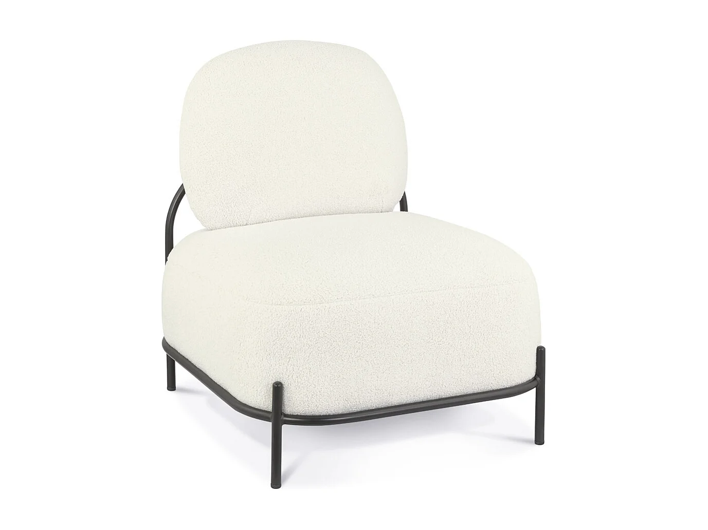 Sessel - ORSO - beige - 67x71x76 cm