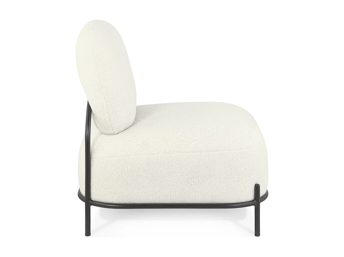 Sessel - ORSO - beige - 67x71x76 cm