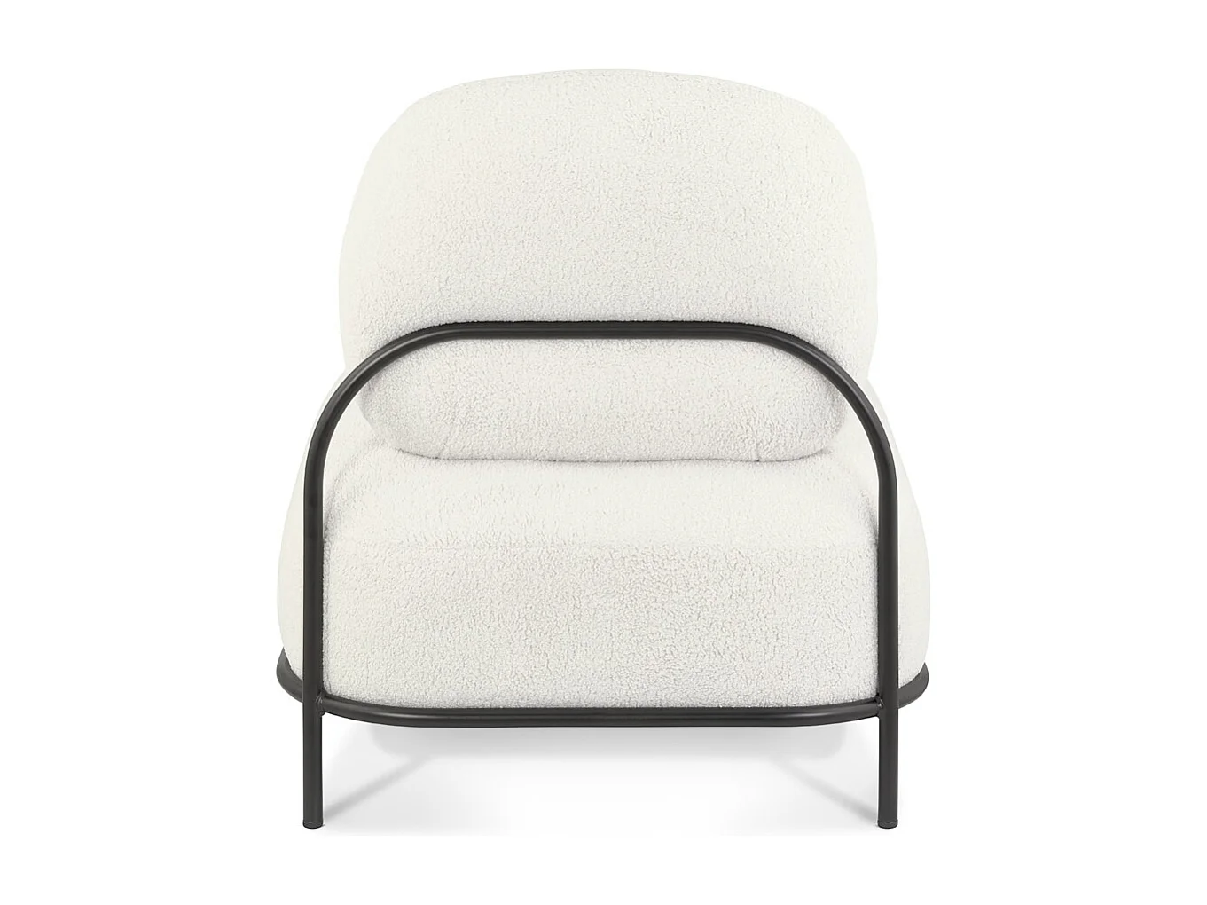 Sessel - ORSO - beige - 67x71x76 cm