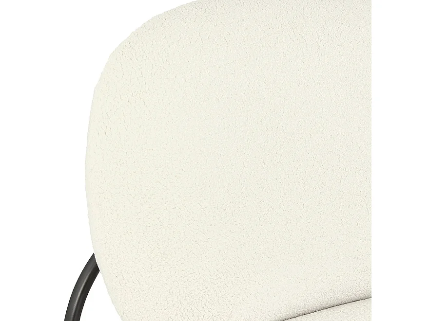 Sessel - ORSO - beige - 67x71x76 cm