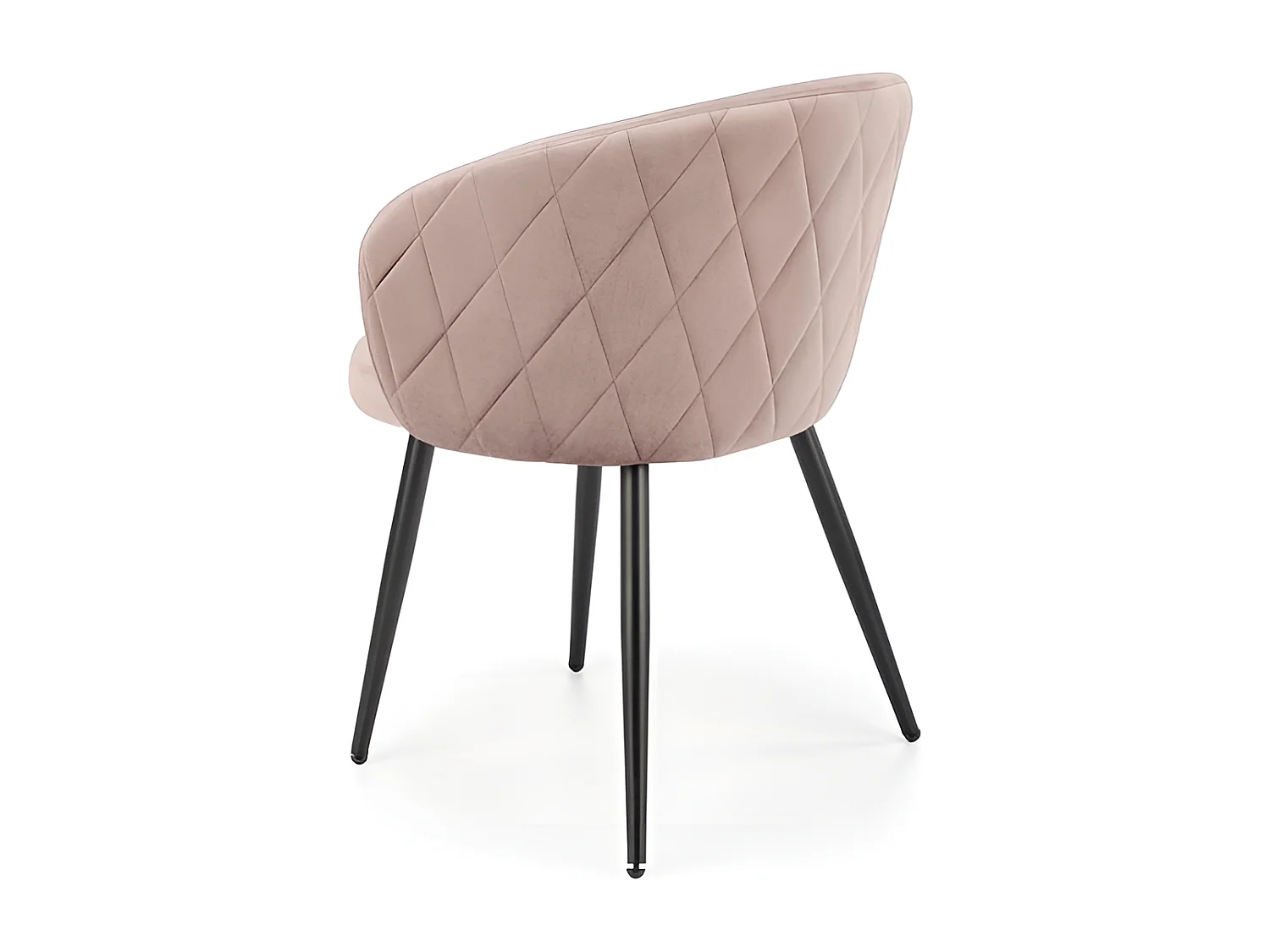 Krzesło tapicerowane K430 VELVET beżowe