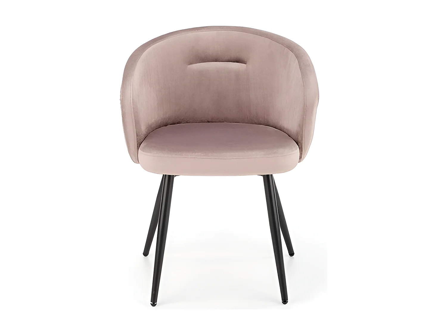 Krzesło tapicerowane K430 VELVET beżowe