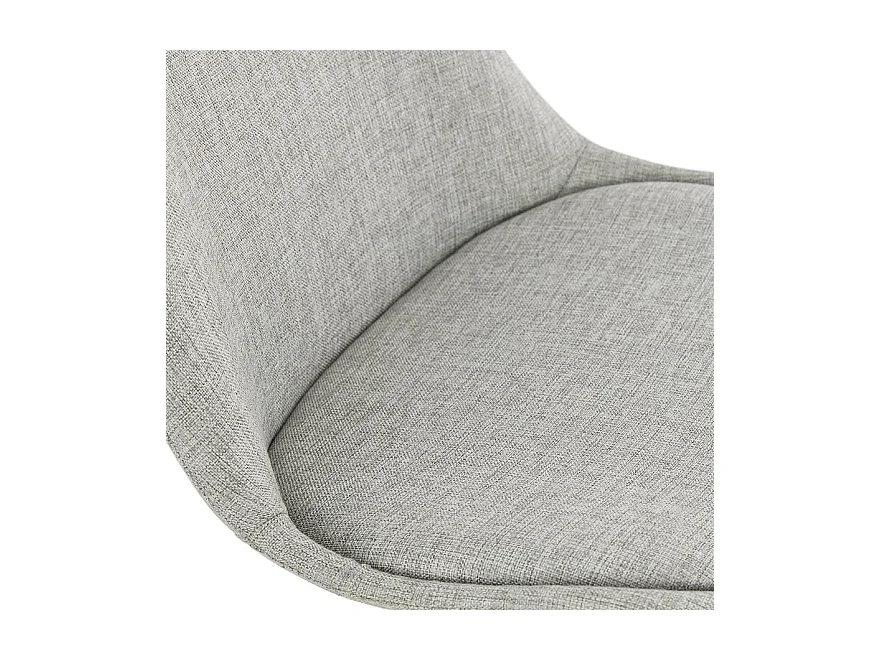 Designerstuhl - INDIA - grijs - 45x55x83 cm