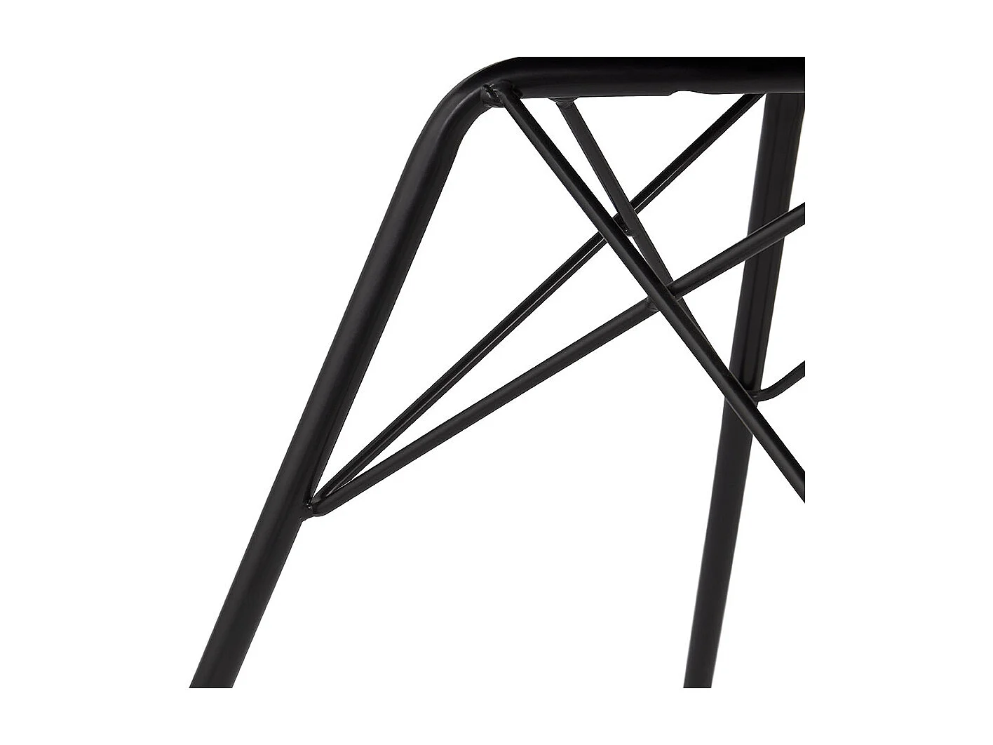 Designerstuhl - INDIA - grijs - 45x55x83 cm