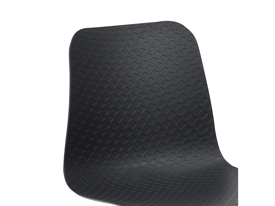 Sedia di design -GAUDY - Nero - 49x47x78 cm