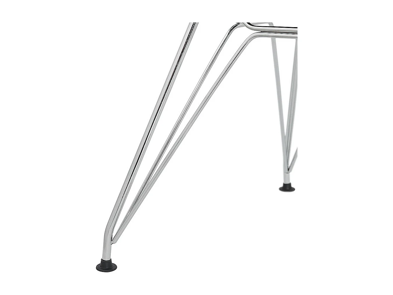 Sedia di design -GAUDY - Nero - 49x47x78 cm