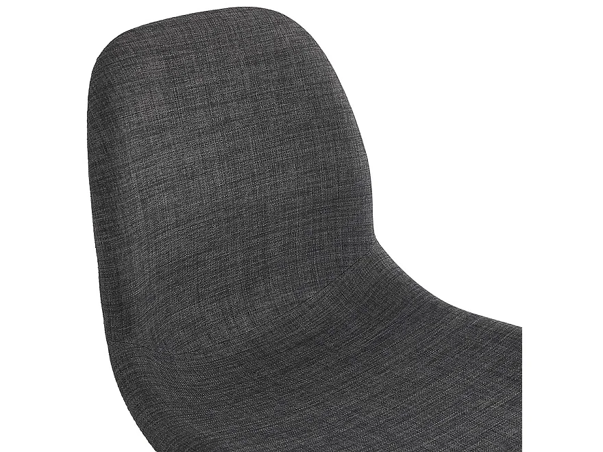 Sedia scandinava -BIZON - Grigio - 49x47x84 cm