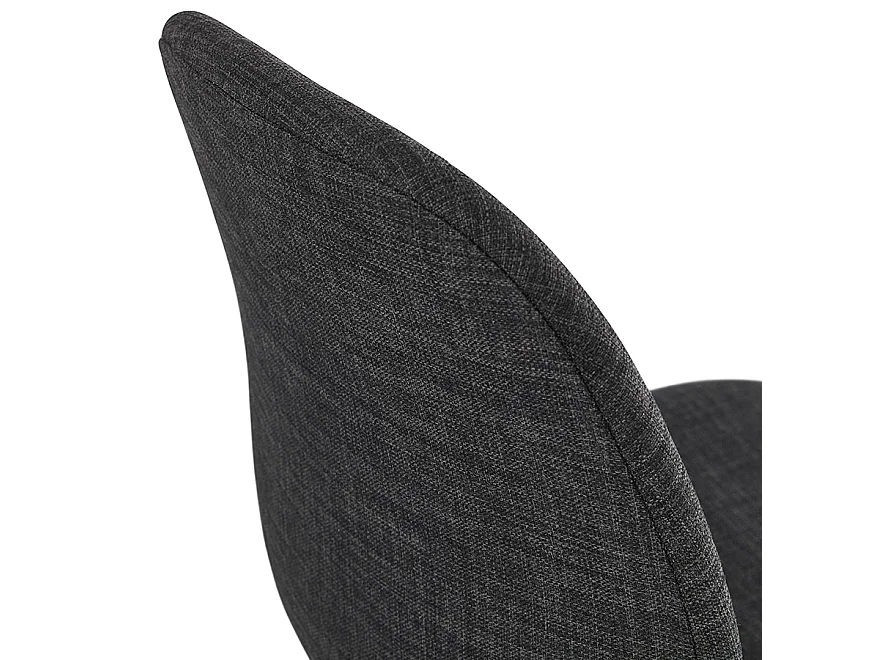 Sedia scandinava -BIZON - Grigio - 49x47x84 cm