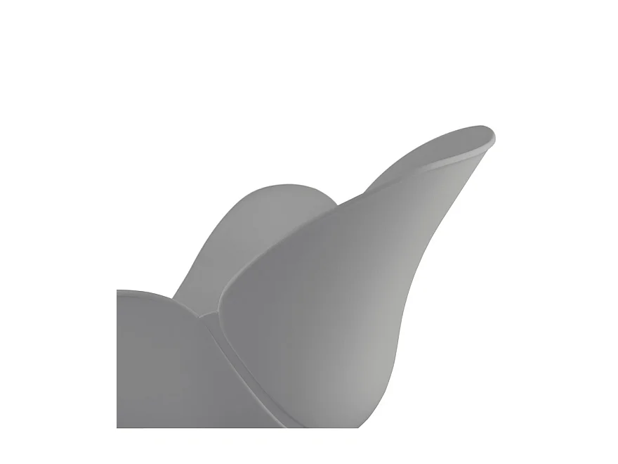 Moderner Stuhl - FIDJI - grijs - 57,5x59x85 cm