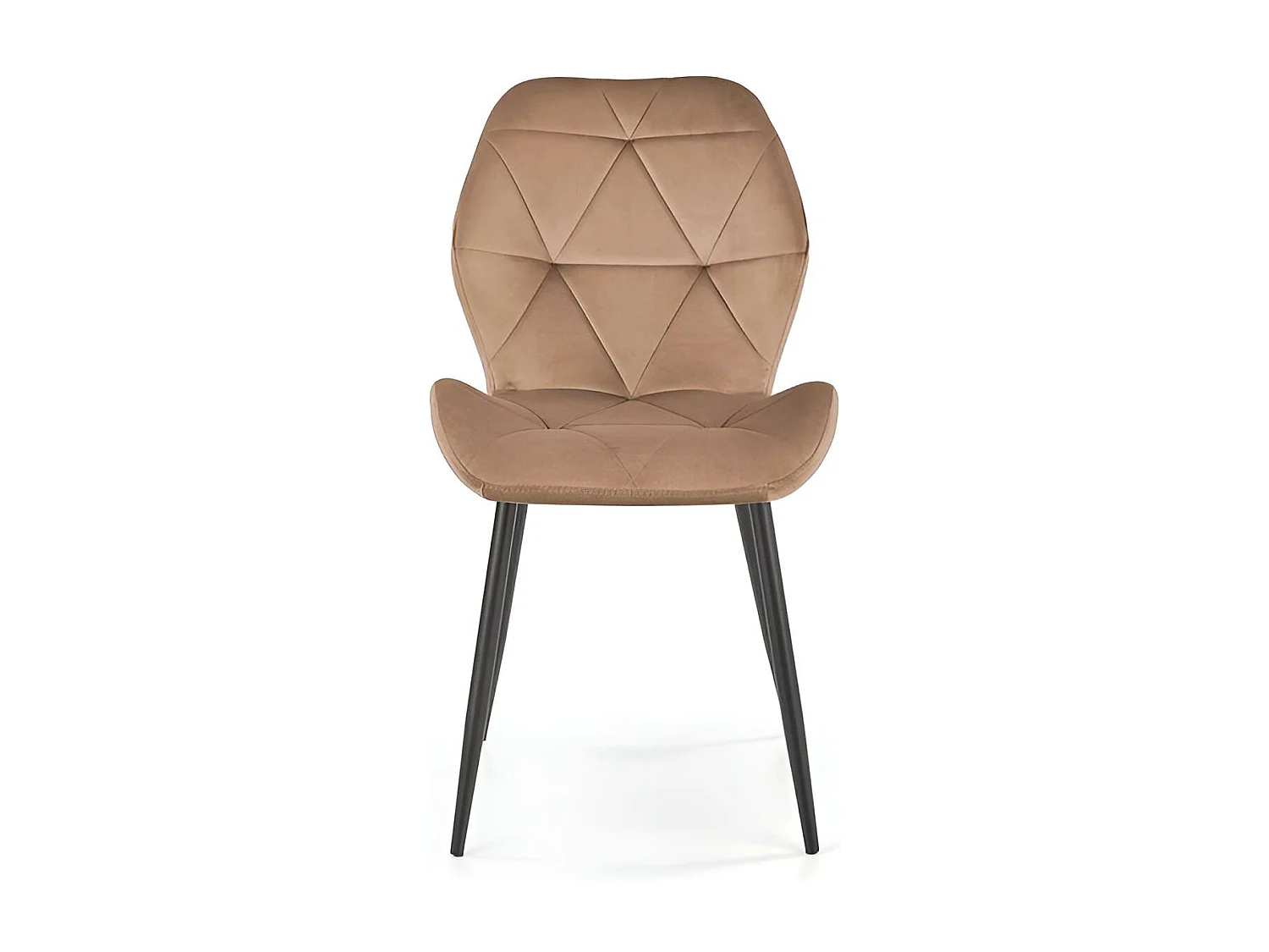 Sedia K453/Tessuto-Velluto/Beige