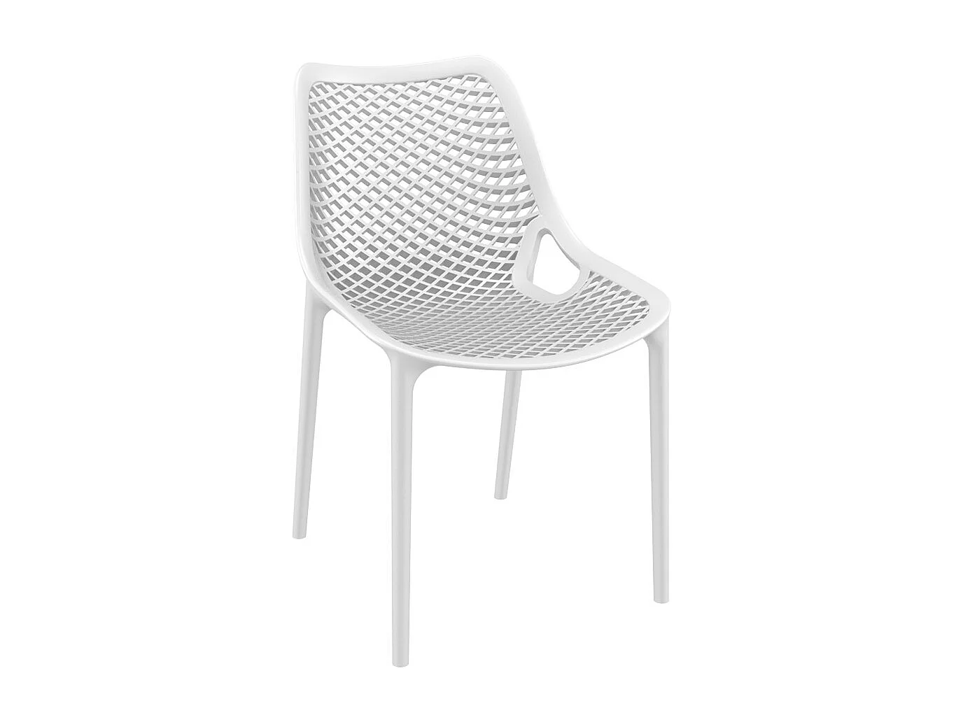 Designerstuhl - BLOW - Weiß - 50x60x82 cm