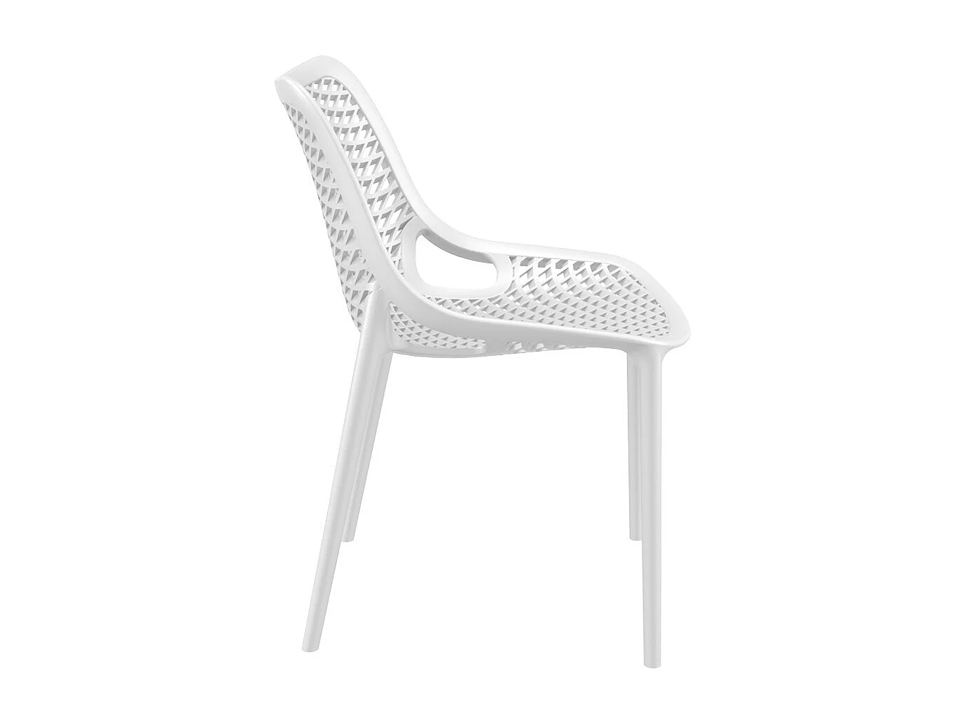 Designerstuhl - BLOW - Weiß - 50x60x82 cm