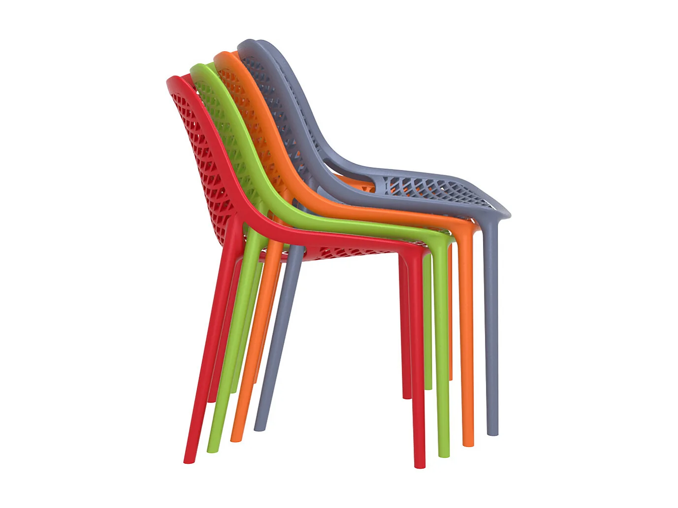 Designerstuhl - BLOW - Weiß - 50x60x82 cm