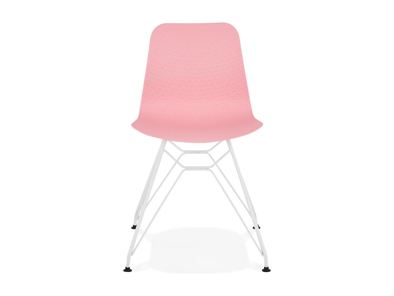 Moderner Stuhl - GAUDY - Rosa - 49x47x78 cm