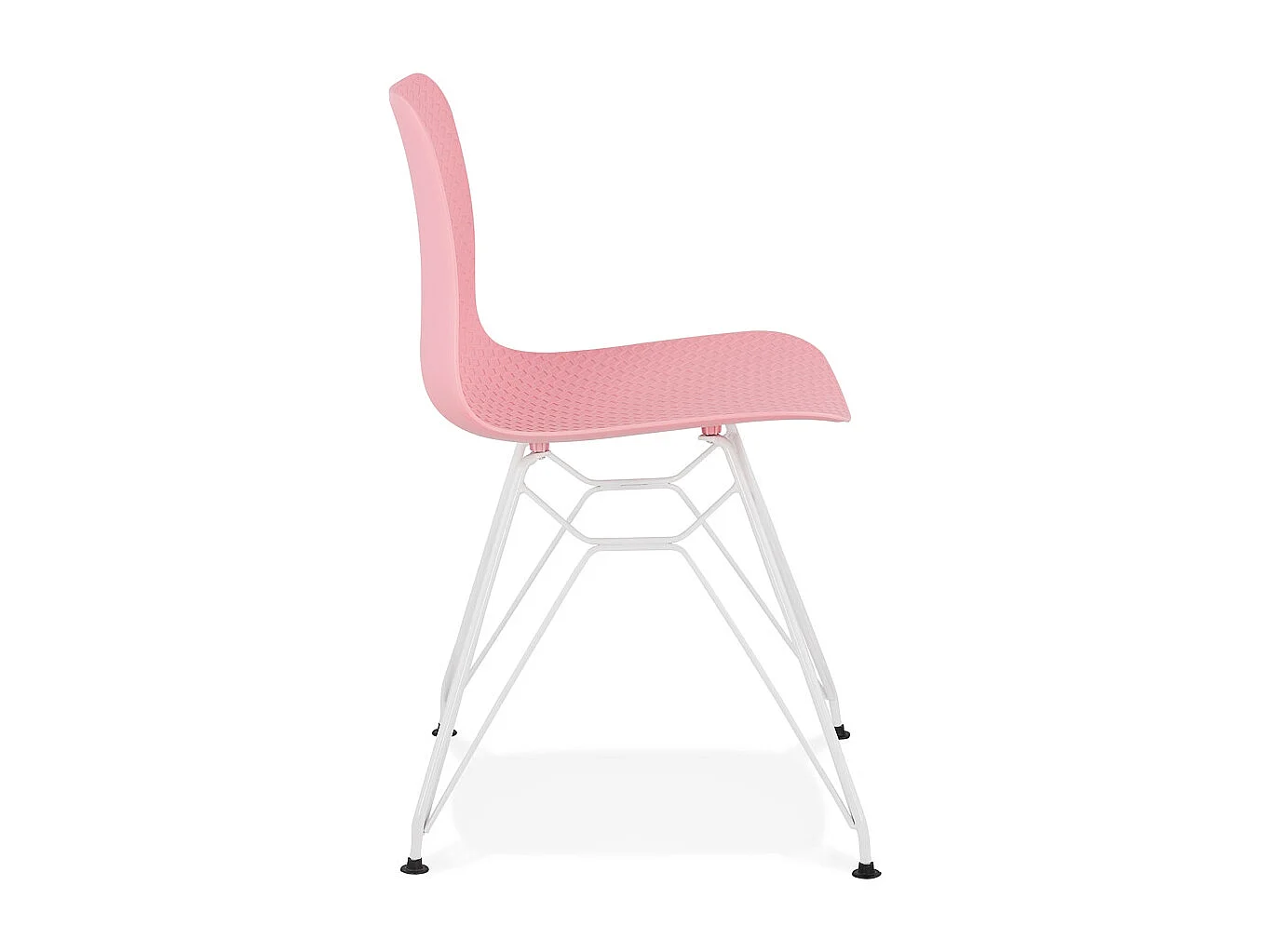 Moderner Stuhl - GAUDY - Rosa - 49x47x78 cm