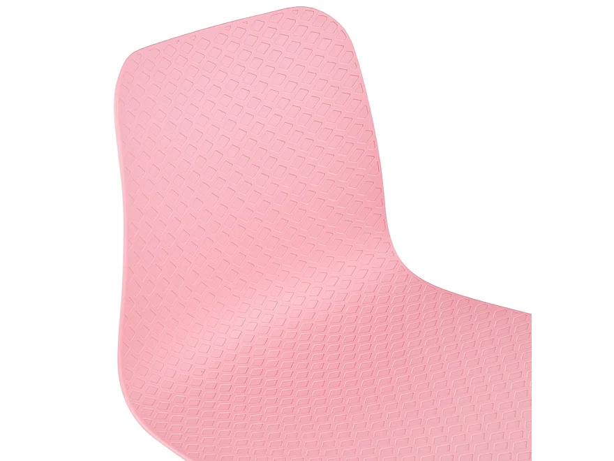 Moderner Stuhl - GAUDY - Rosa - 49x47x78 cm