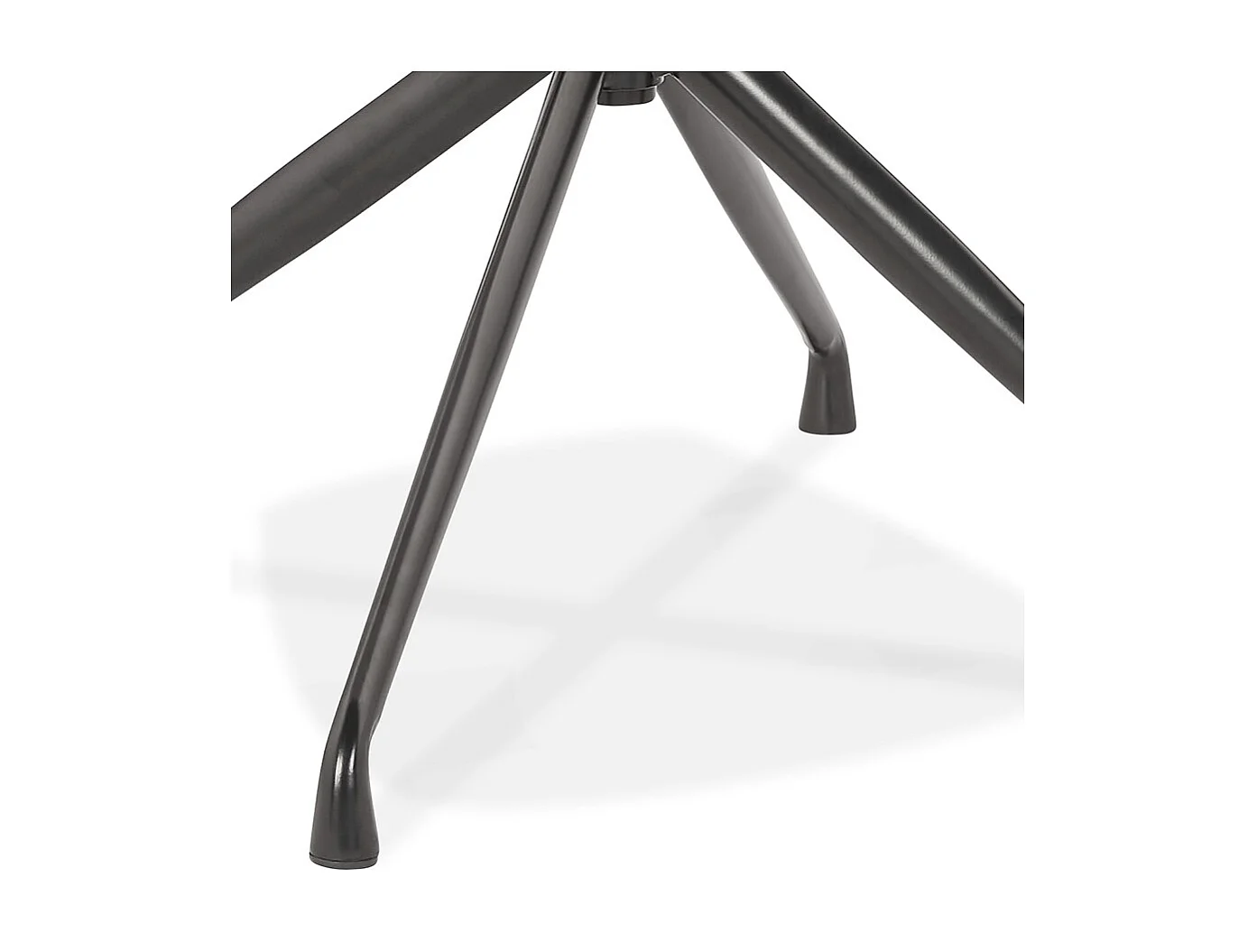 Stuhl mit Armlehnen - GRAPIN - grijs - 59x54x80 cm