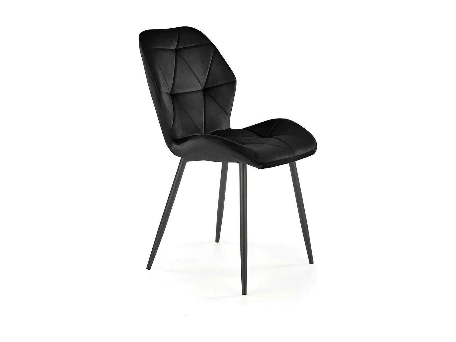 Krzesło tapicerowane K453 VELVET cynamonowe