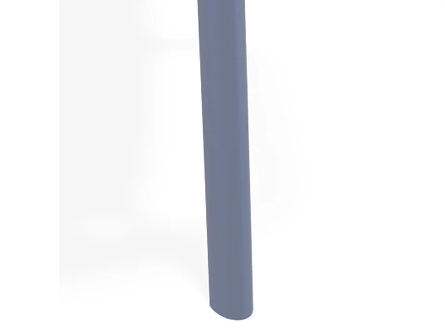 Perforierter Stuhl mit Armlehnen - TORINA - grijs - 54x53x82 cm