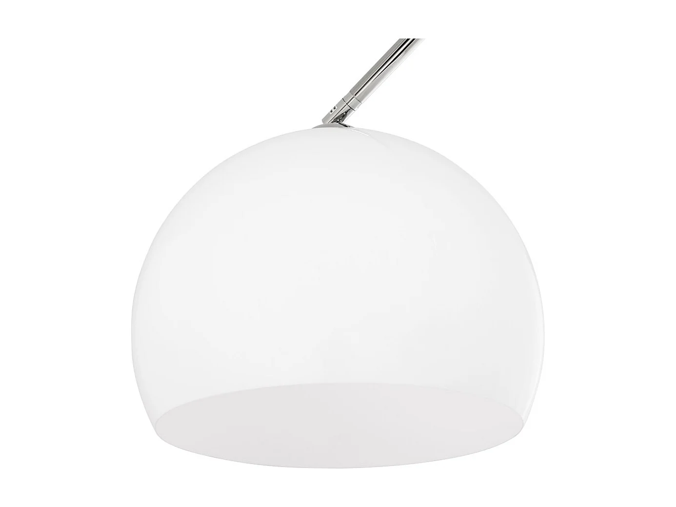 Bogen-Stehlampe - BIG BOW - wit - 175x40x195 cm