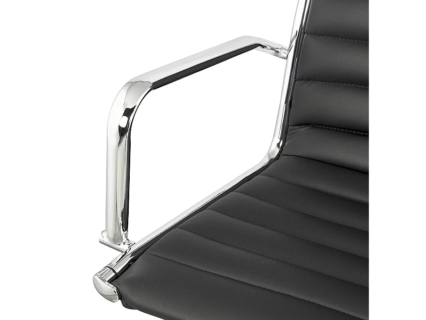 Designer-Bürostuhl - MILAN - zwart - 50x50x116 cm