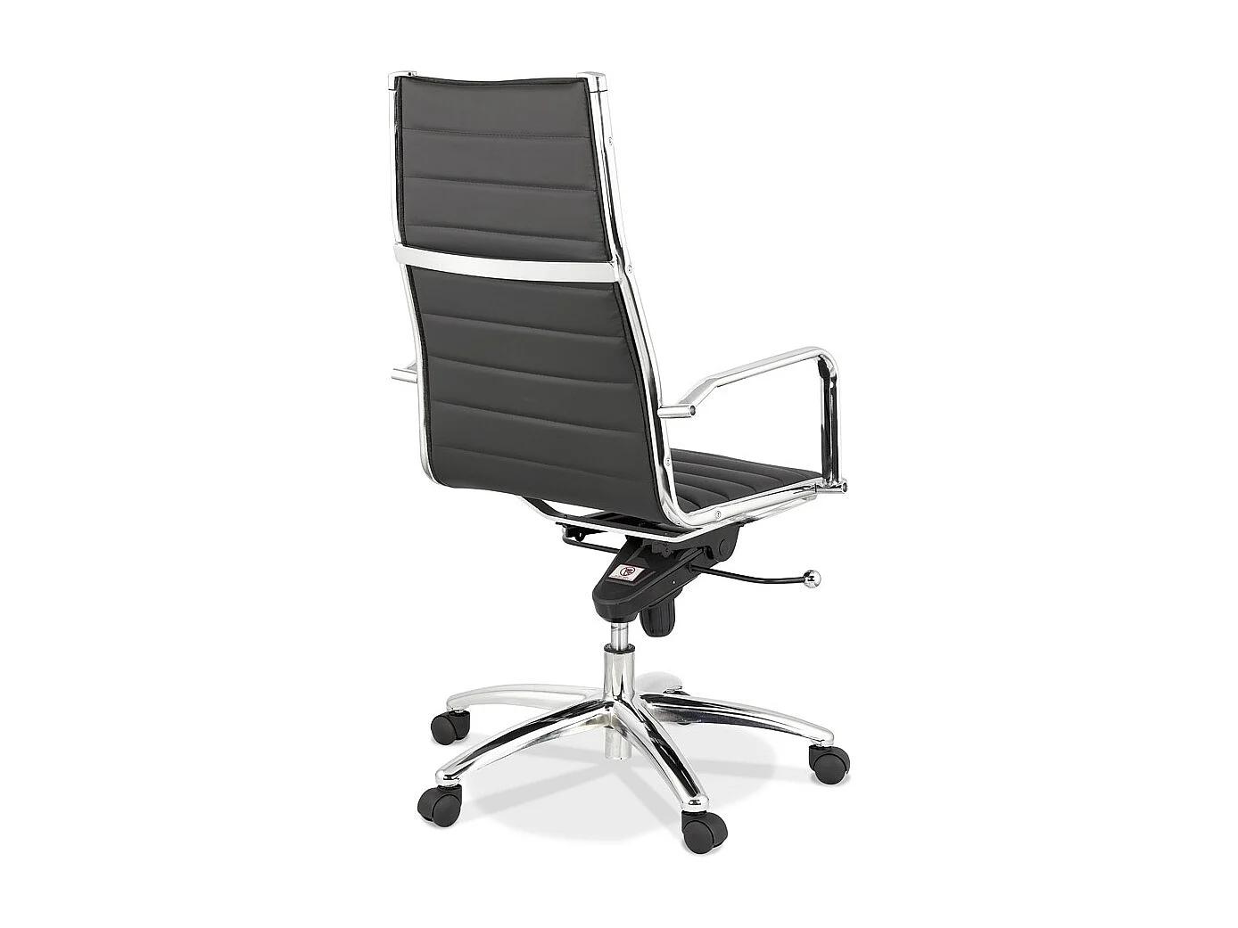 Designer-Bürostuhl - MILAN - zwart - 50x50x116 cm