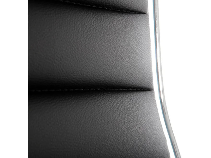 Designer-Bürostuhl - MILAN - zwart - 50x50x116 cm