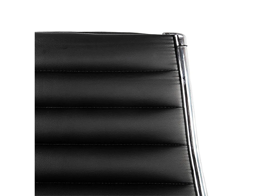 Designer-Bürostuhl - MILAN - zwart - 50x50x116 cm