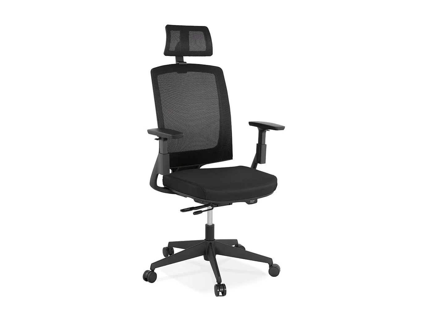Ergonomischer Bürostuhl - EXTRA - Schwarz - 73x70x131 cm