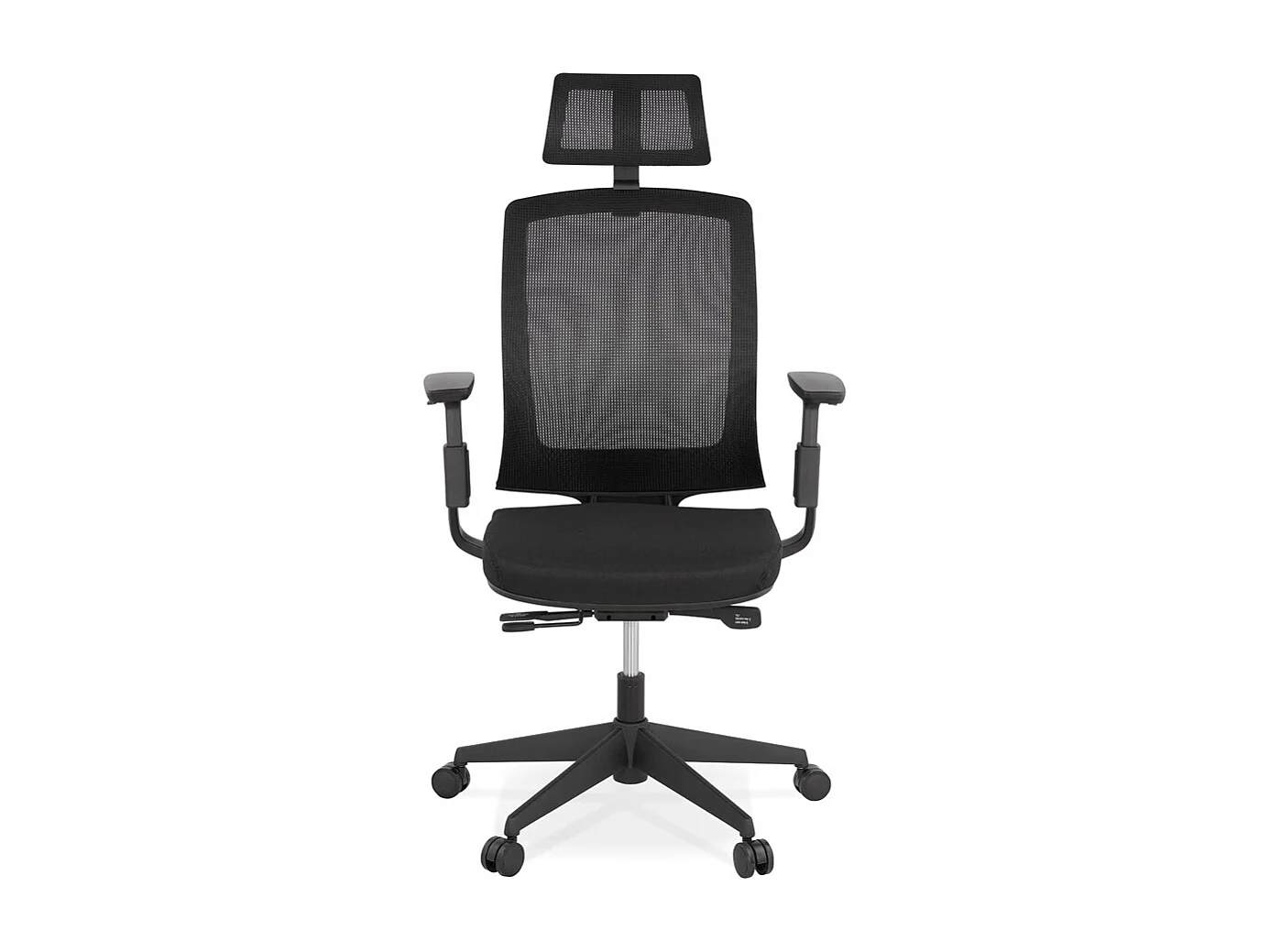 Ergonomischer Bürostuhl - EXTRA - Schwarz - 73x70x131 cm