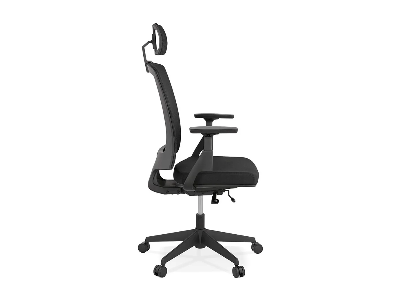 Ergonomischer Bürostuhl - EXTRA - Schwarz - 73x70x131 cm