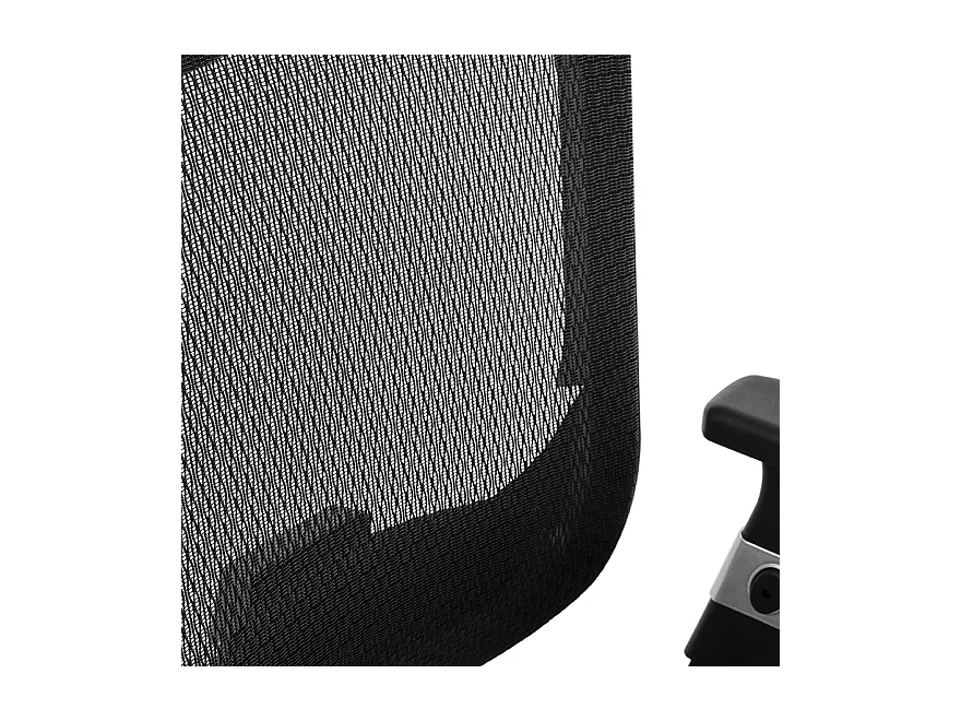 Ergonomischer Designer-Bürostuhl - TYPHON - Schwarz - 66x66x127 cm