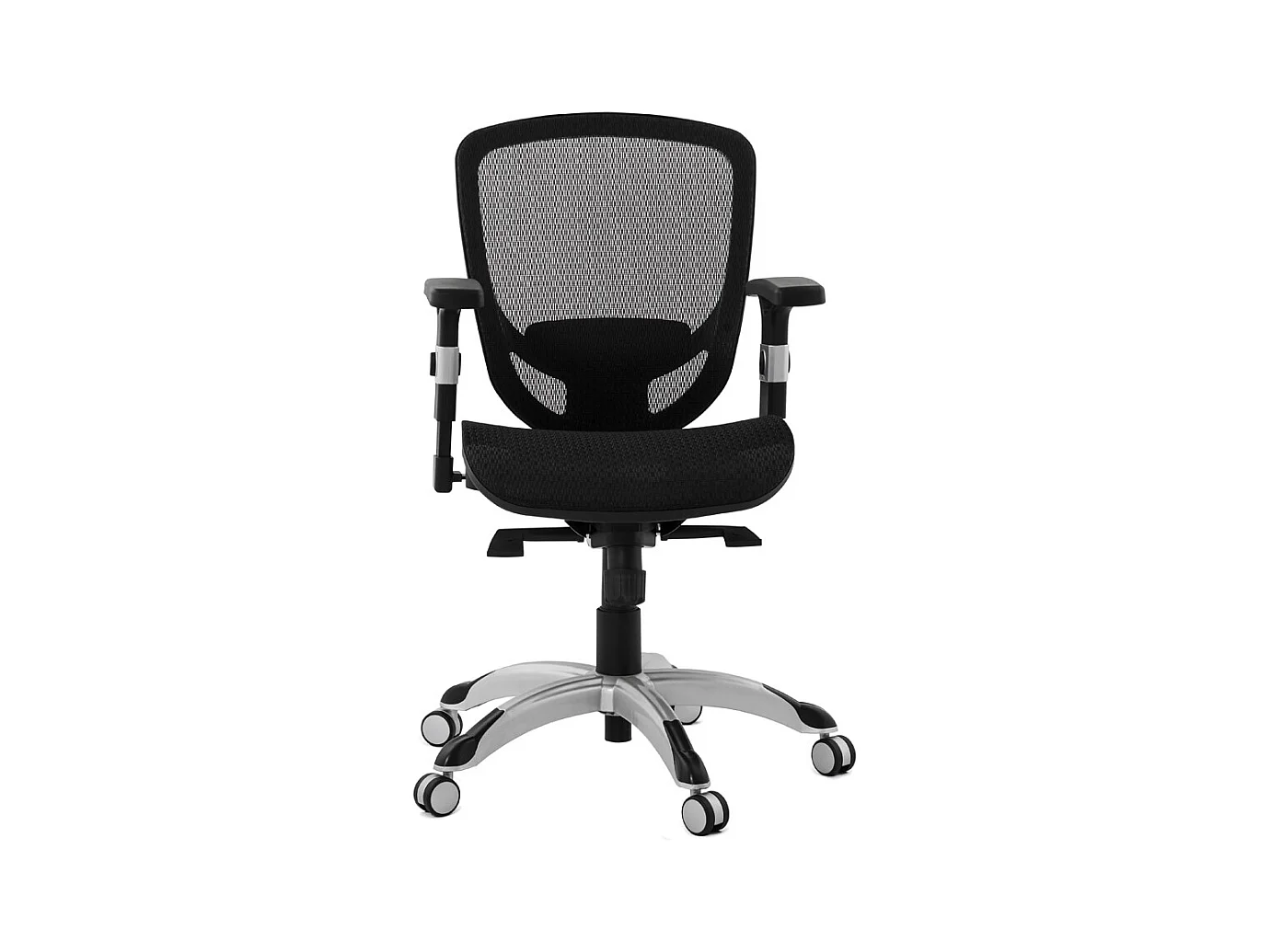 Ergonomischer Designer-Bürostuhl - TYPHON - Schwarz - 66x66x127 cm