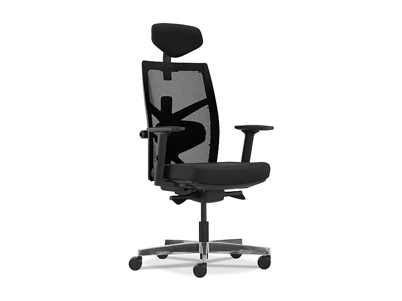 Ergonomischer Bürostuhl - IMPERO - zwart - 70x70x105,5 cm