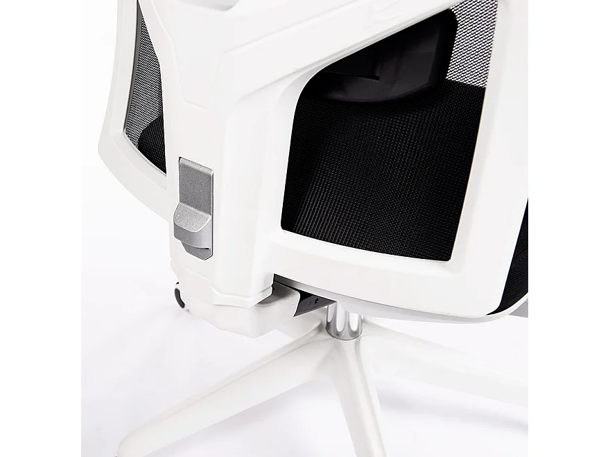 Designer-Bürostuhl - MATILDA - Weiß - 65x64,5x119,5 cm