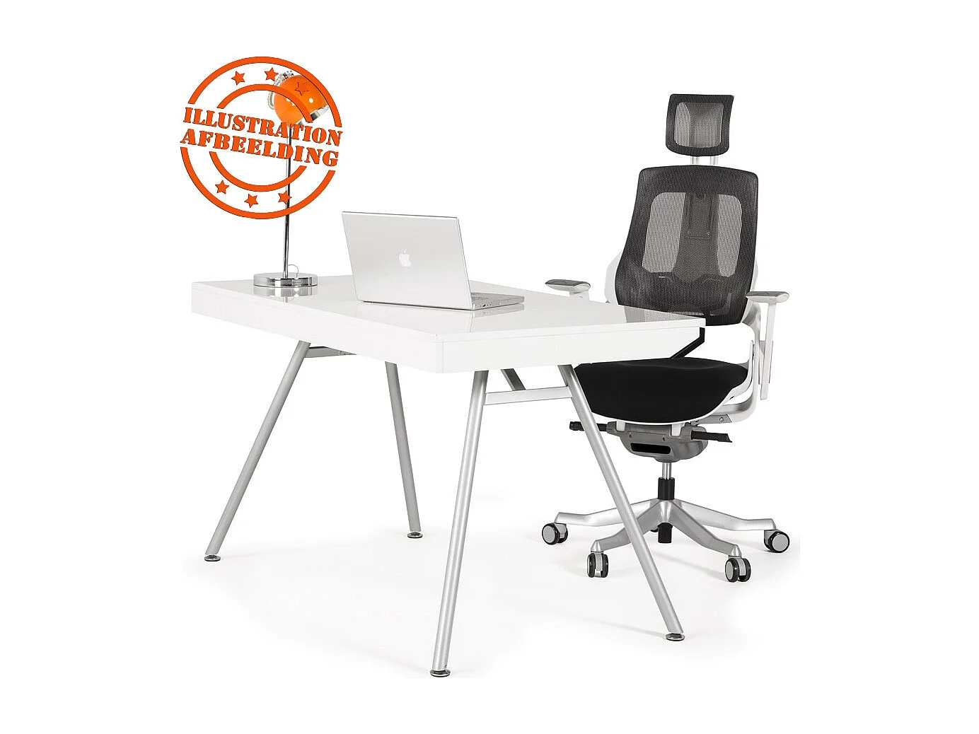 Ergonomischer Bürostuhl - TEKNIK - zwart - 69x65x136 cm