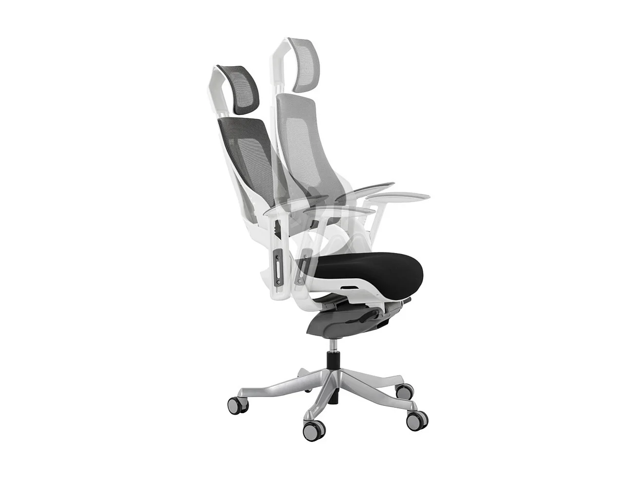 Ergonomischer Bürostuhl - TEKNIK - zwart - 69x65x136 cm