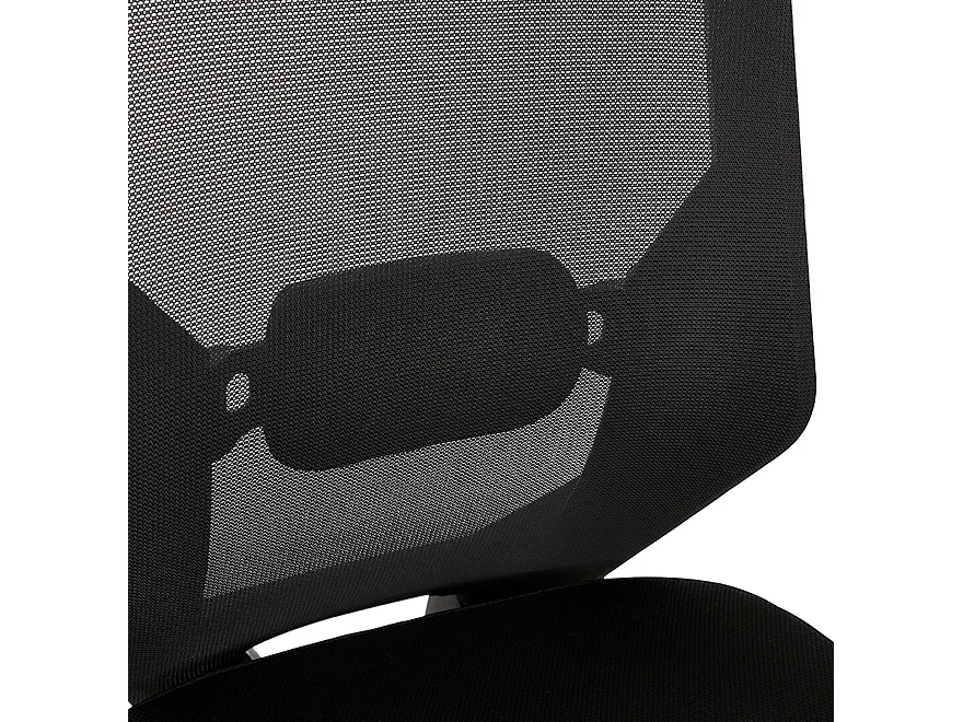 Schreibtischstuhl - VEKTOR - Schwarz - 60x67x128 cm