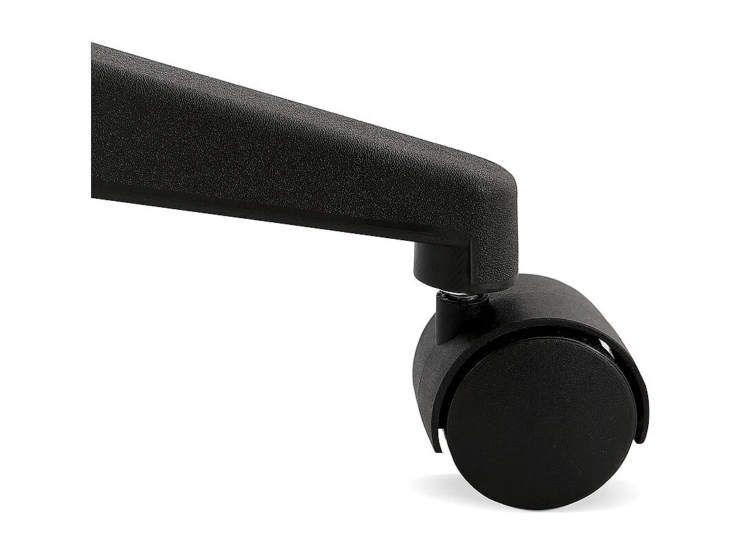 Schreibtischstuhl - VEKTOR - Schwarz - 60x67x128 cm