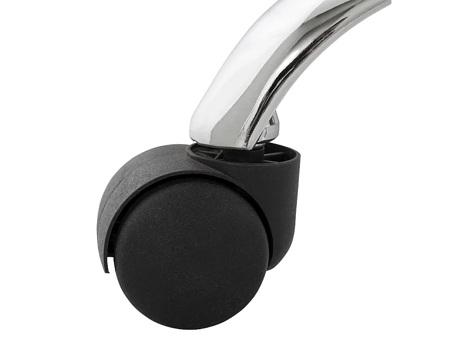 Schreibtischstuhl - TURIN - Schwarz - 47x47x105 cm