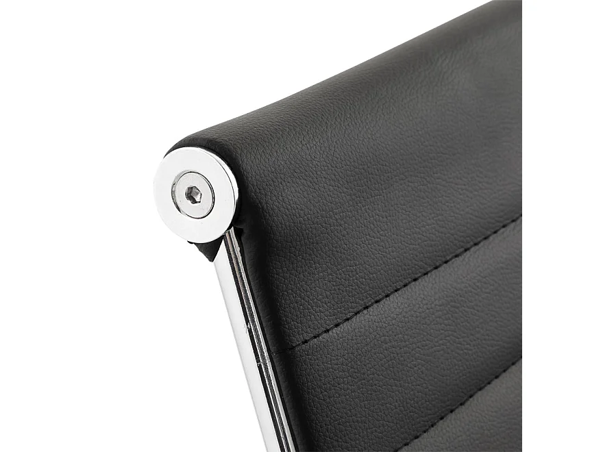 Designer-Bürostuhl - MEGA - Schwarz - 68x68x101 cm