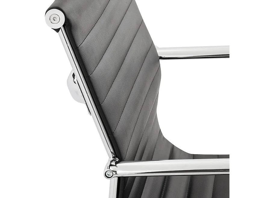 Designer-Bürostuhl - MEGA - Schwarz - 68x68x101 cm