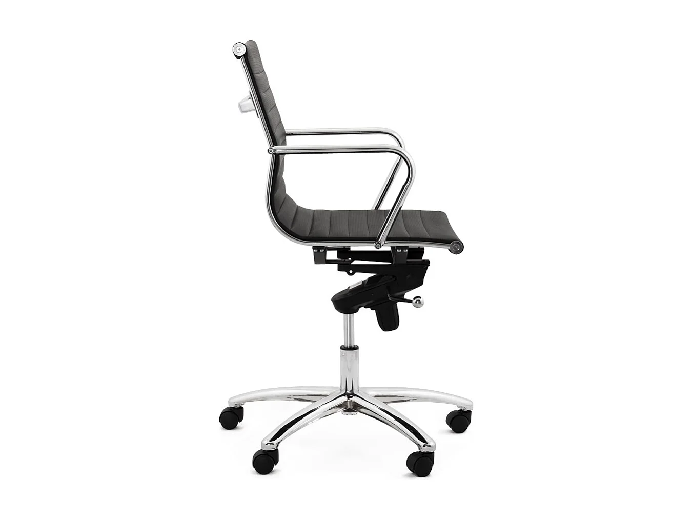 Designer-Bürostuhl - MEGA - Schwarz - 68x68x101 cm