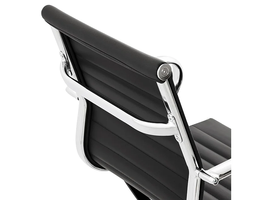 Designer-Bürostuhl - MEGA - Schwarz - 68x68x101 cm