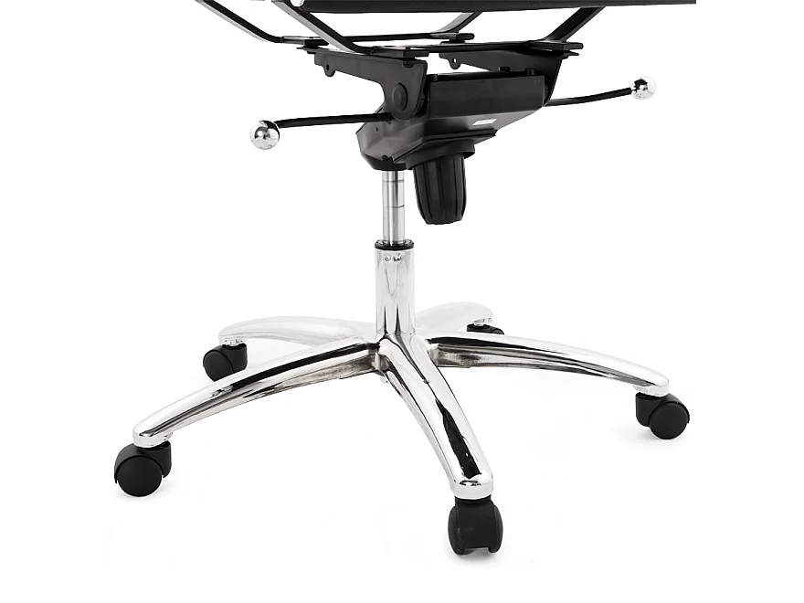 Designer-Bürostuhl - MEGA - Schwarz - 68x68x101 cm