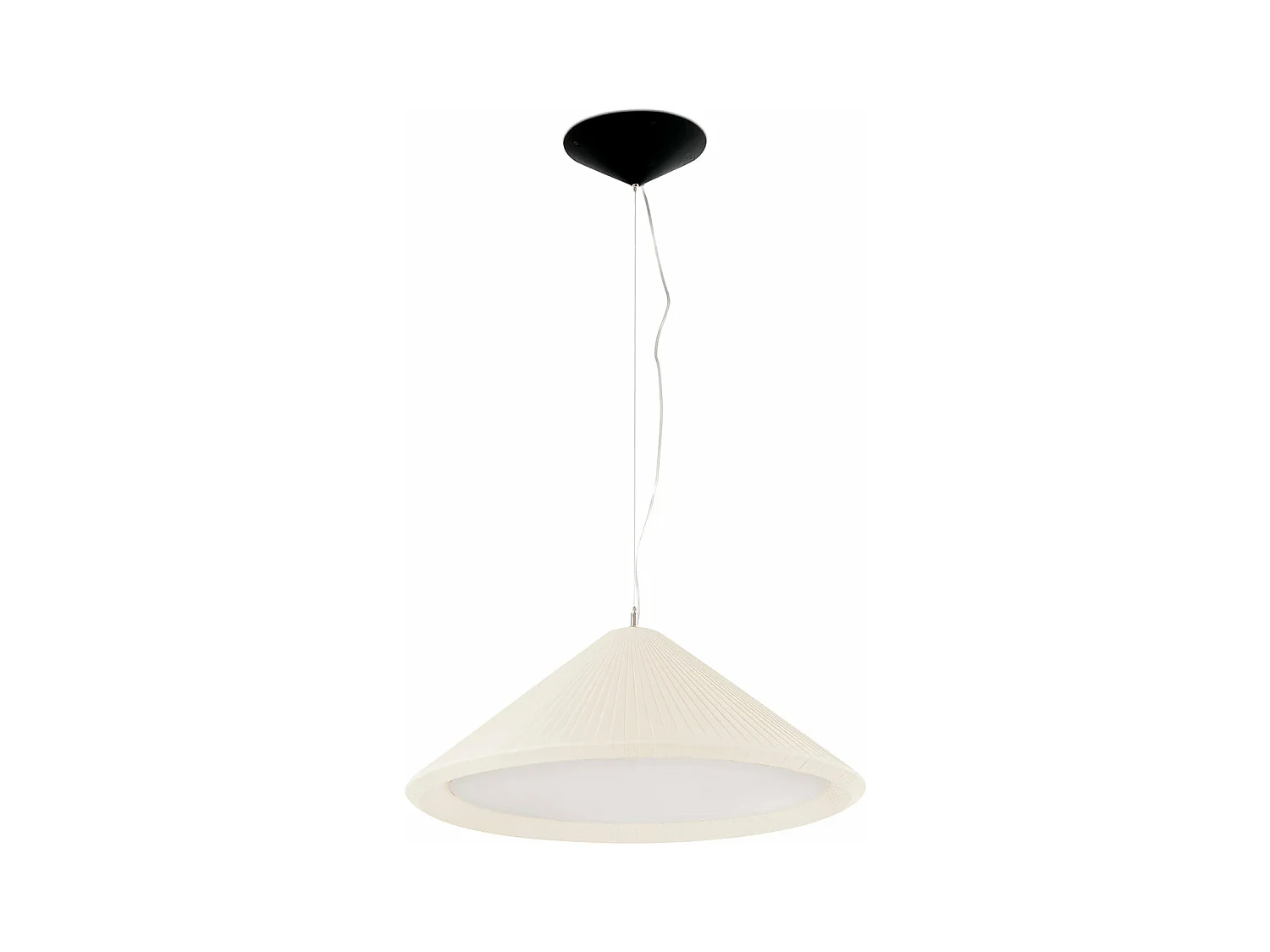 SAIGON IN 700 Ivoorwitte hanglamp