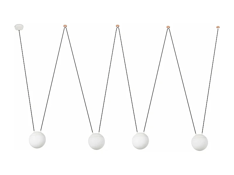 MINE GLASS SPACE 4L Weiße Aufhängung