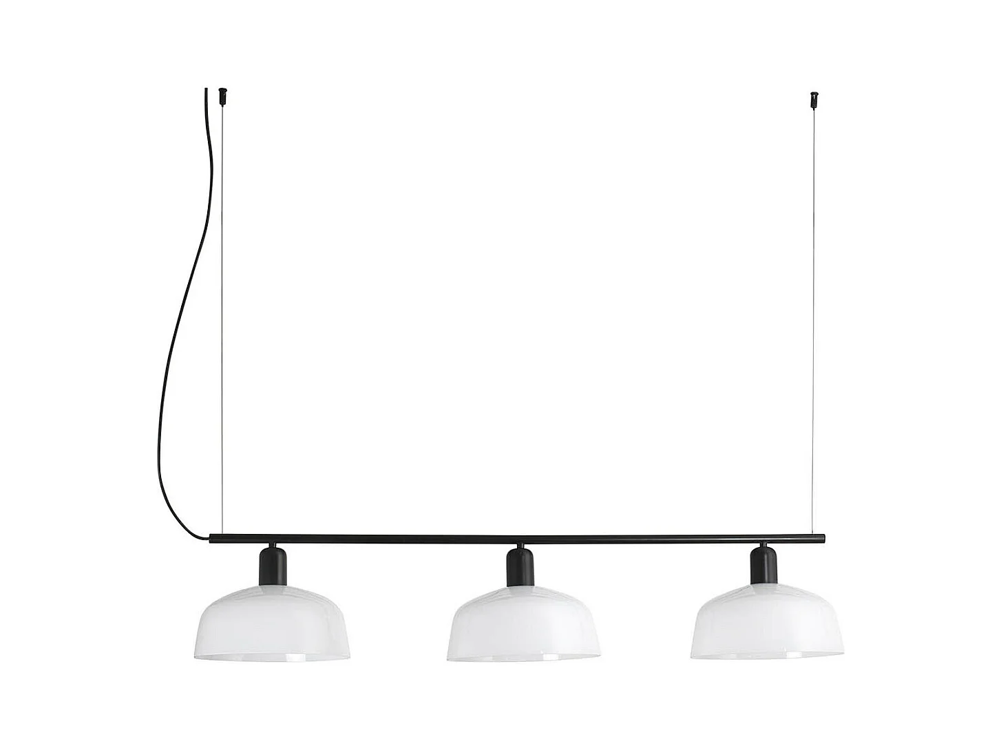TATAWIN M Liniowa lampa wisząca biała