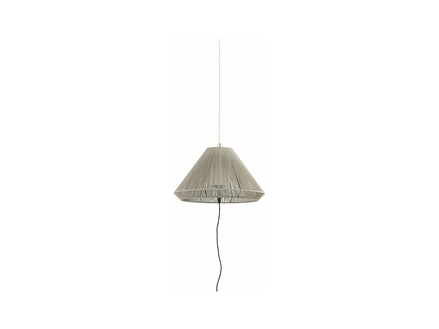 SAIGON OUT C70 Lampe baladeuse et suspension gris/beige cache trou