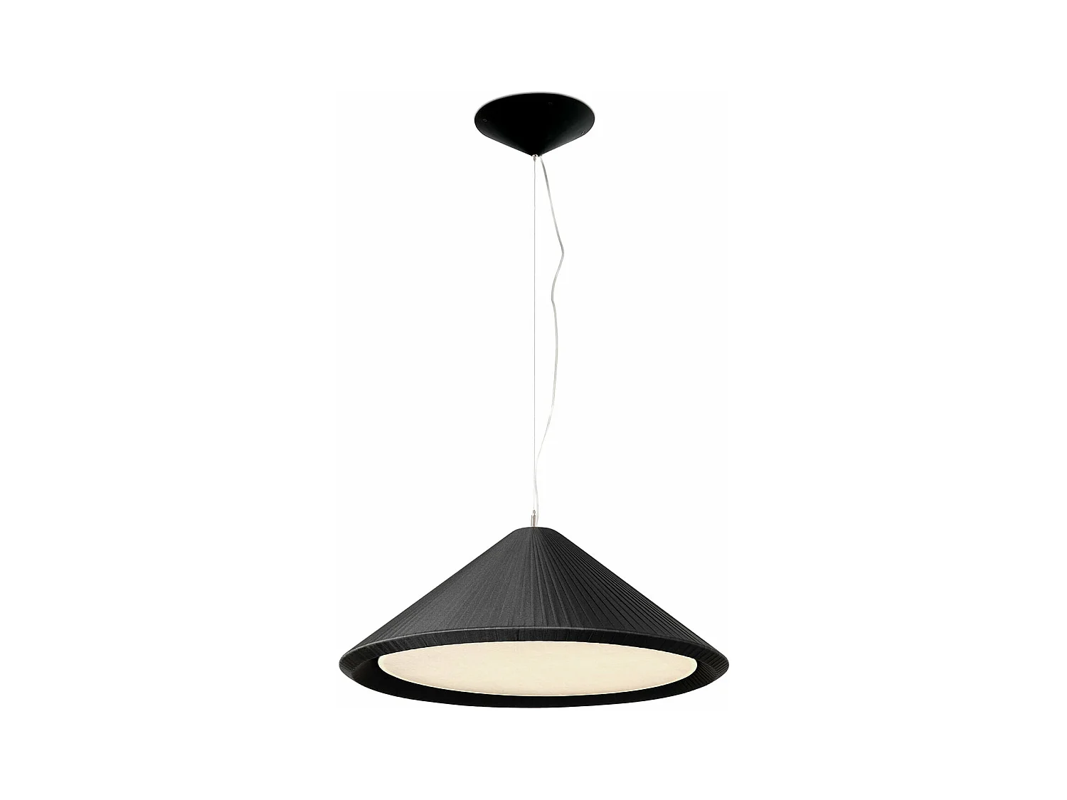 SAIGON IN 700 Lampe à suspension noire